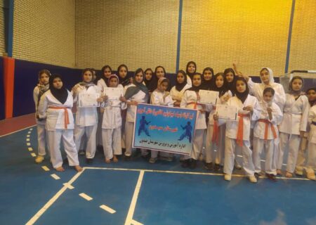 دانش آموزان کاراته صیدون نایب قهرمان استان شدند