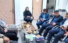 نشست هماهنگی اعتبارات و حمایت مالی کشاورزان شهرستان ایذه با بانک کشاورزی برگزار شد