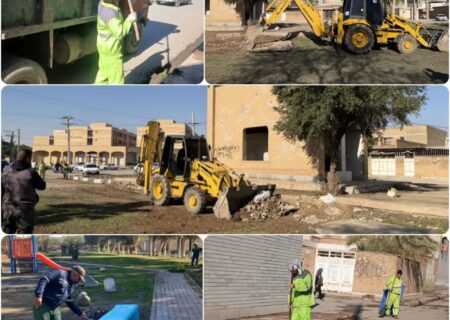 پنجشنبه‌های جهادی” در کوی نیرو: منطقه ۳ شهرداری، طرح ویژه پاکسازی محلات را به اجرا درآورد